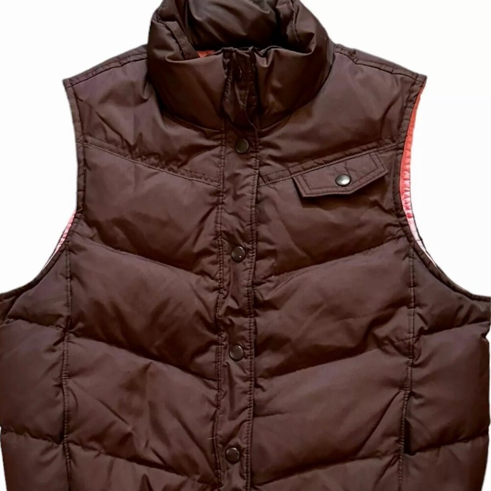 GAP Women's Down & Polyester Filled Vest EUC Size L - Picture 11 of 11